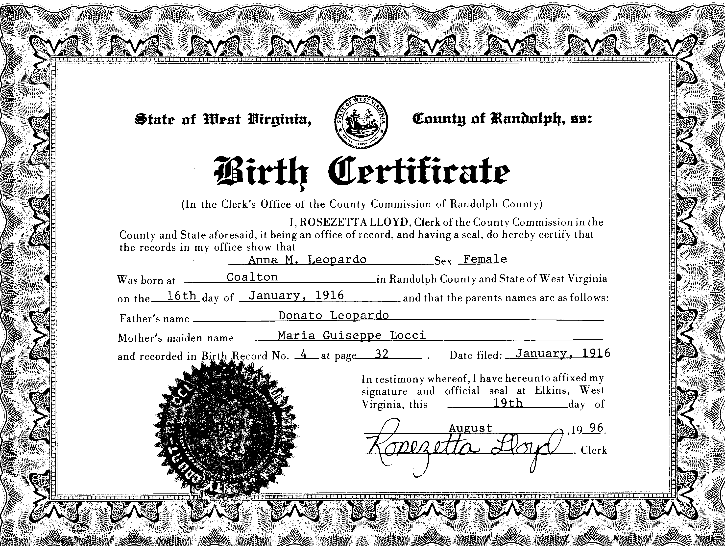 birth certificate  tamilnadu