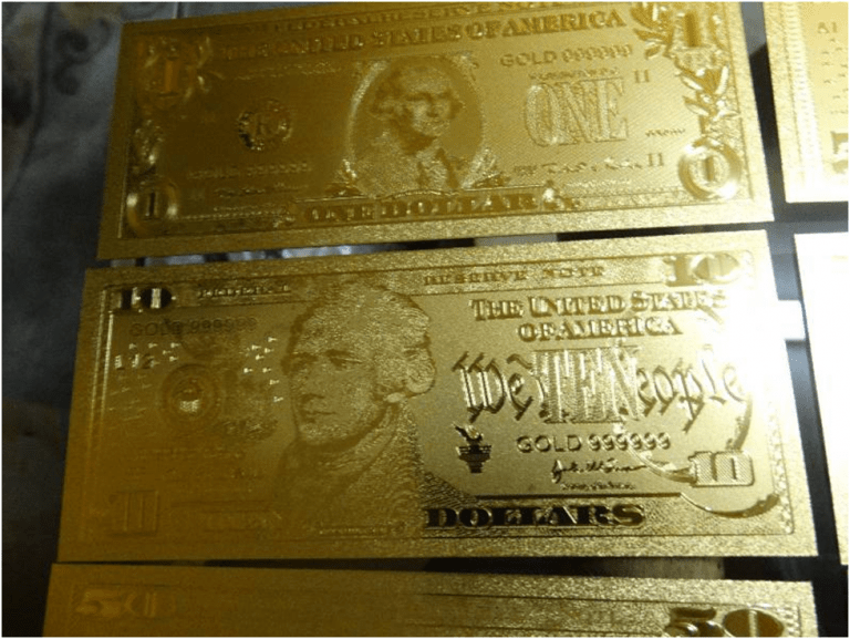 Certificate Of Authenticity Gold Banknote - prntbl ...