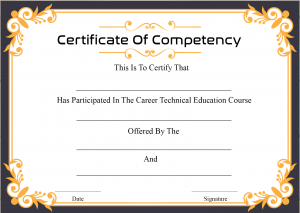 Certificate of Competency For Engineers