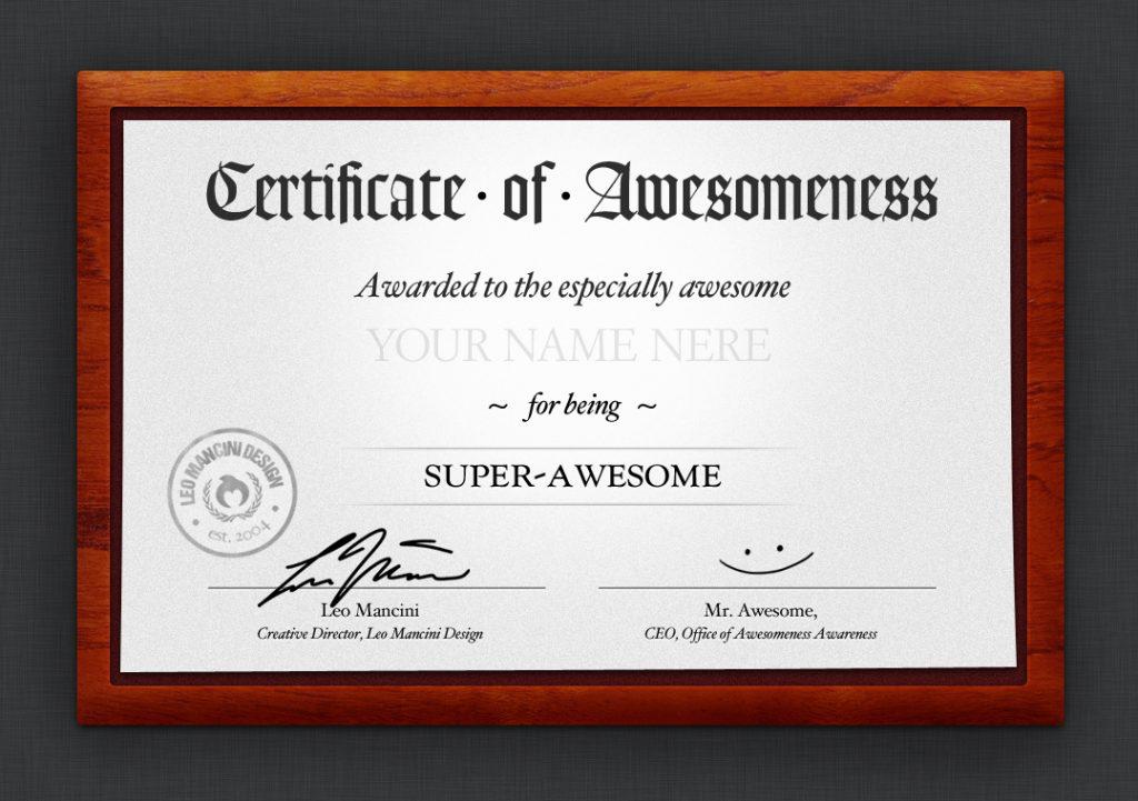 free-printable-certificate-of-awesomeness-templates