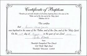 Catholic Baptismal Certificate Template from certificateof.com