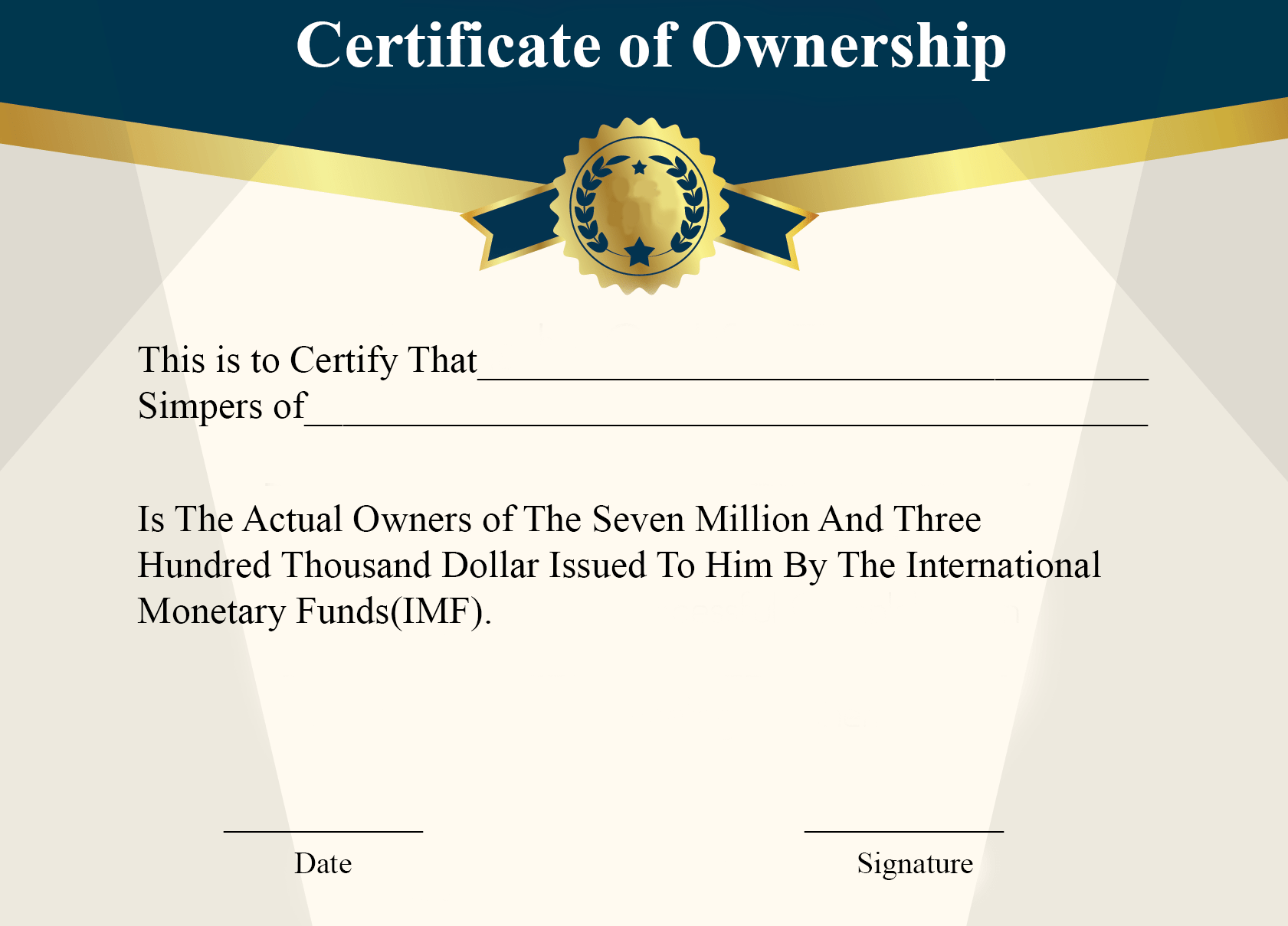 certificate-of-ownership-template